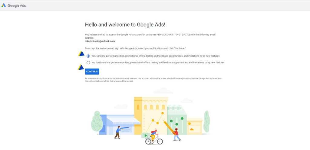 اتصال به اکانت گوگل ادوردز و گوگل ادز