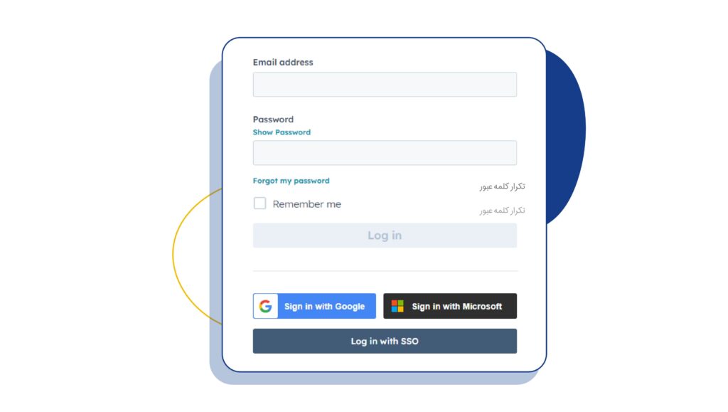 اجازه ورود از طریق گوگل، اکانت مایکروسافت و دیگر شبکه‌های اجتماعی 