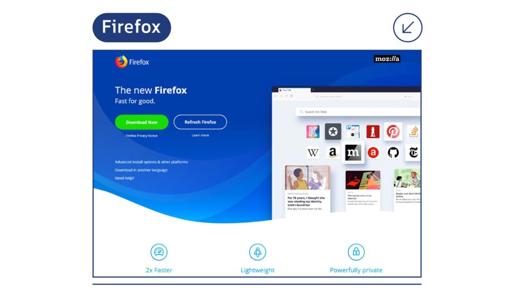 ۳- Firefox 