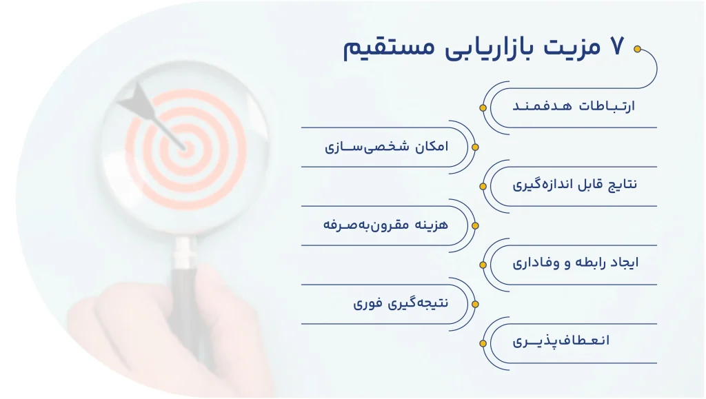 هفت مزیت بازاریابی مستقیم