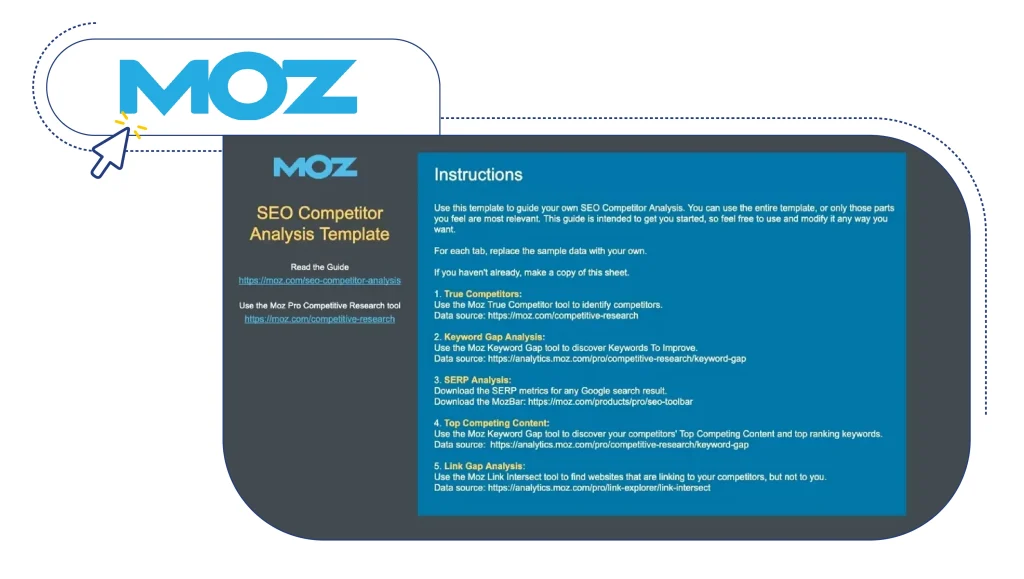 گزارش سئو Moz