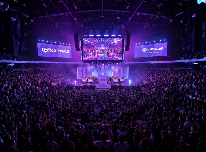 حمایت از رویدادها در بازاریابی و تبلیغات توییچ