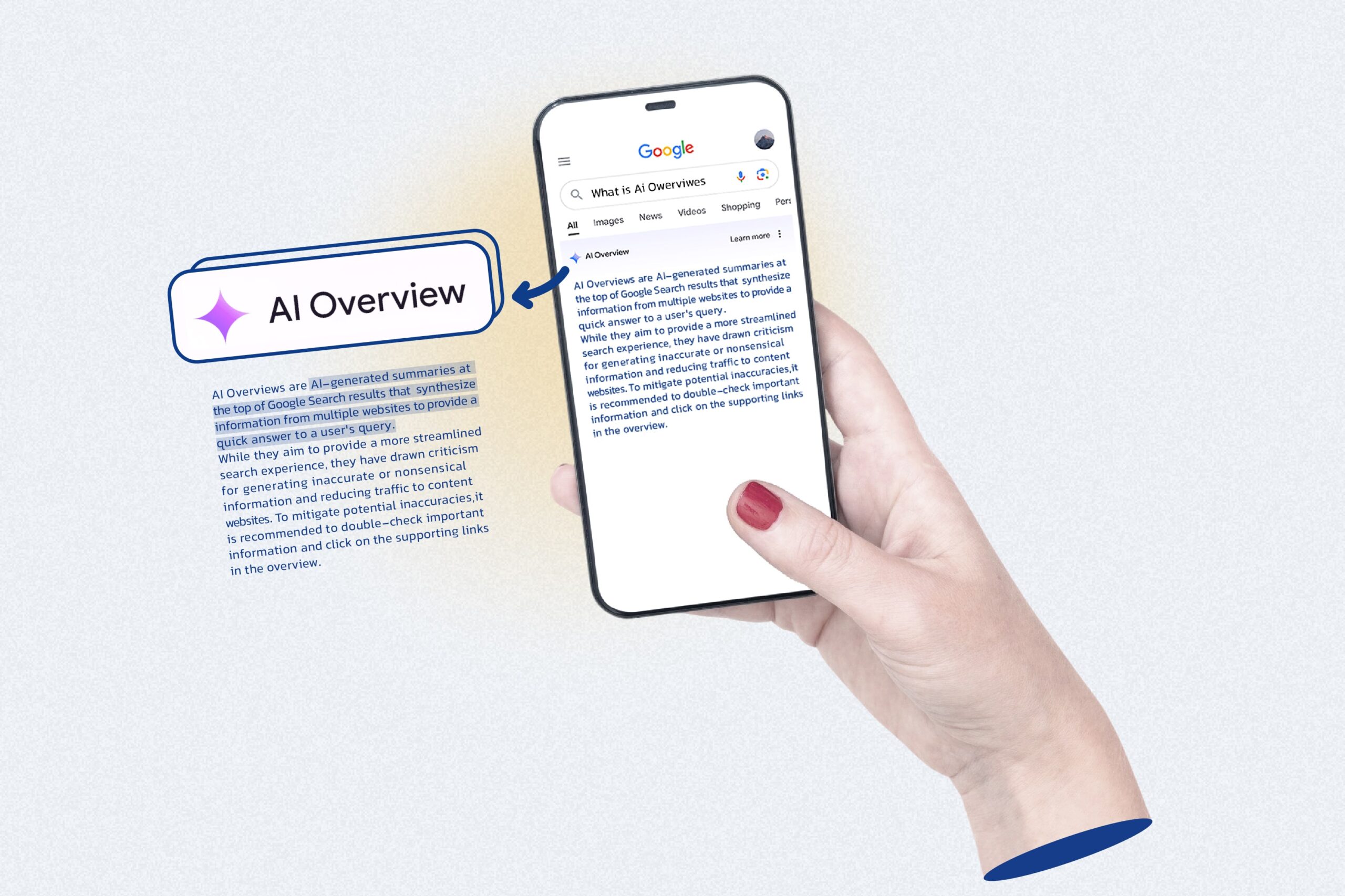 کلیک گرفتن در AI Overviews گوگل تنها در 4 مرحله