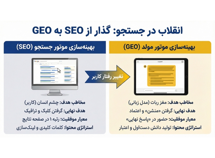 شاخص کلیدی عملکرد هوش مصنوعی و نقش GEO